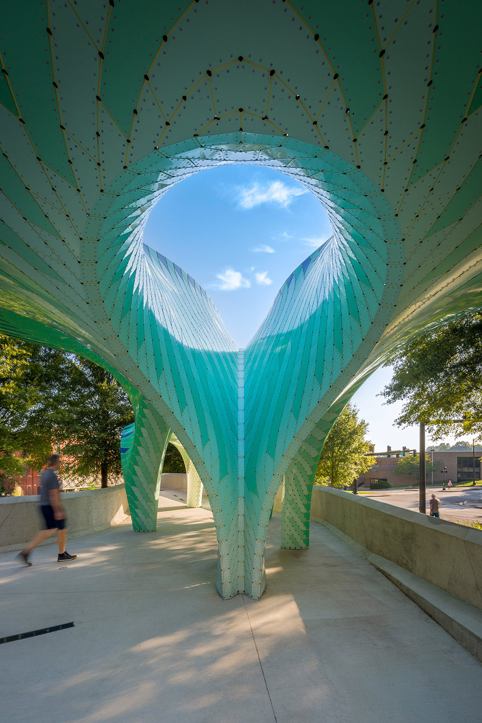 Pier 865公共艺术装置丨美国诺克斯维尔丨MARC FORNES,THEVERYMANY-37