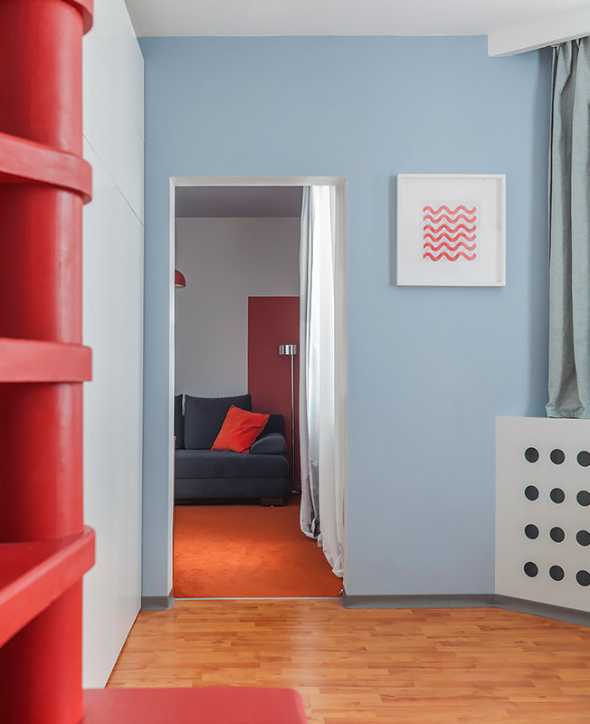 莫斯科58.8㎡色彩缤纷的出租公寓  M.Buro-6