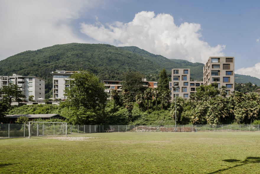 瑞士洛迦诺市“Residenza Le Stelle”项目 | 创新模块化立面设计-36