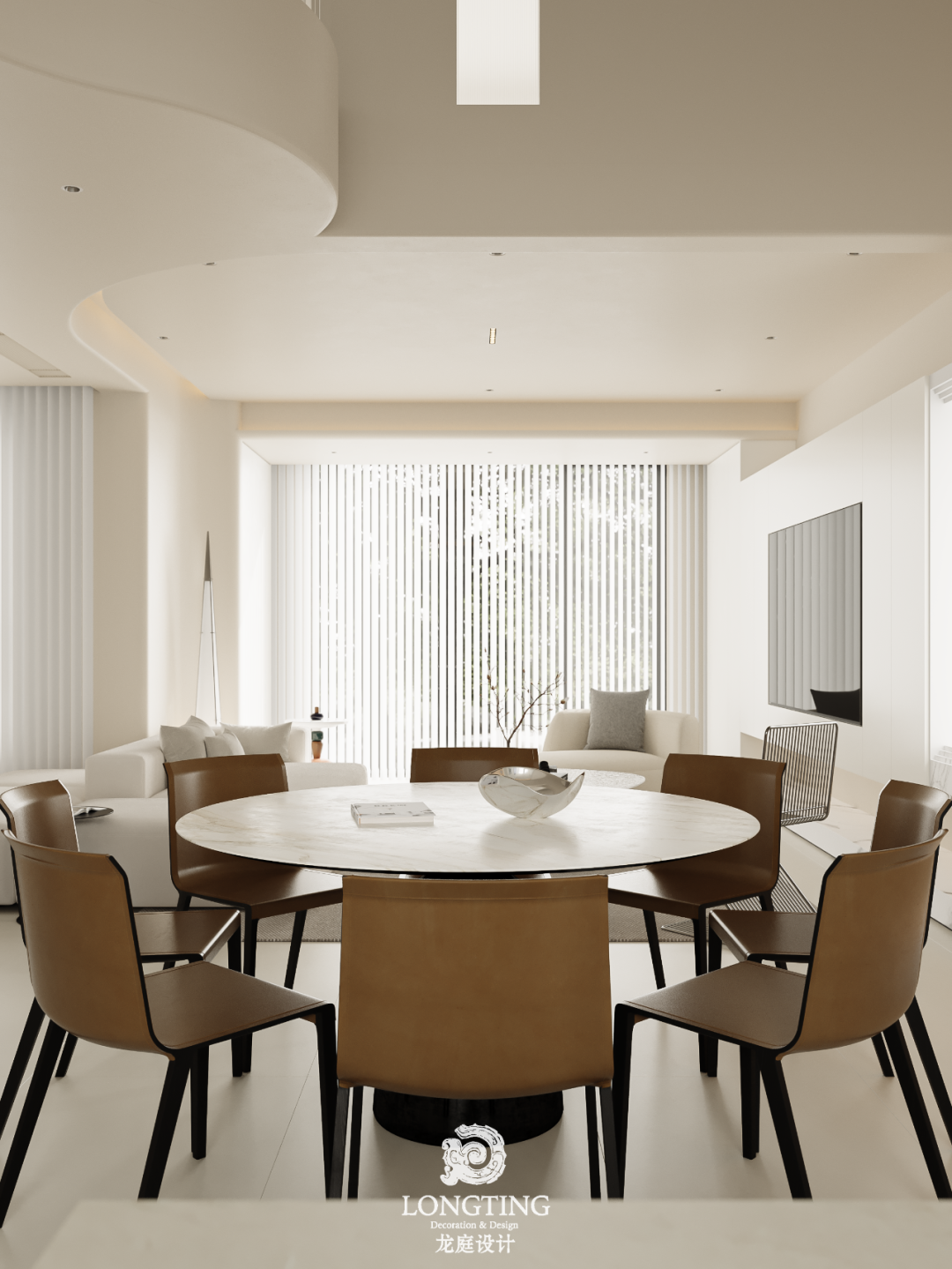 简白凝韵 · 湖州·西湖观邸排屋设计丨中国湖州-24