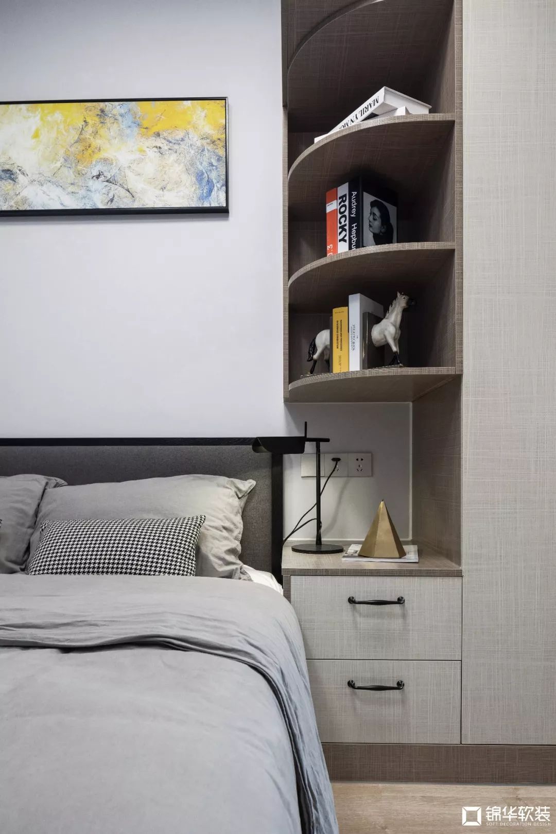 碧桂园现代简约风,宁静舒适的空间艺术-82