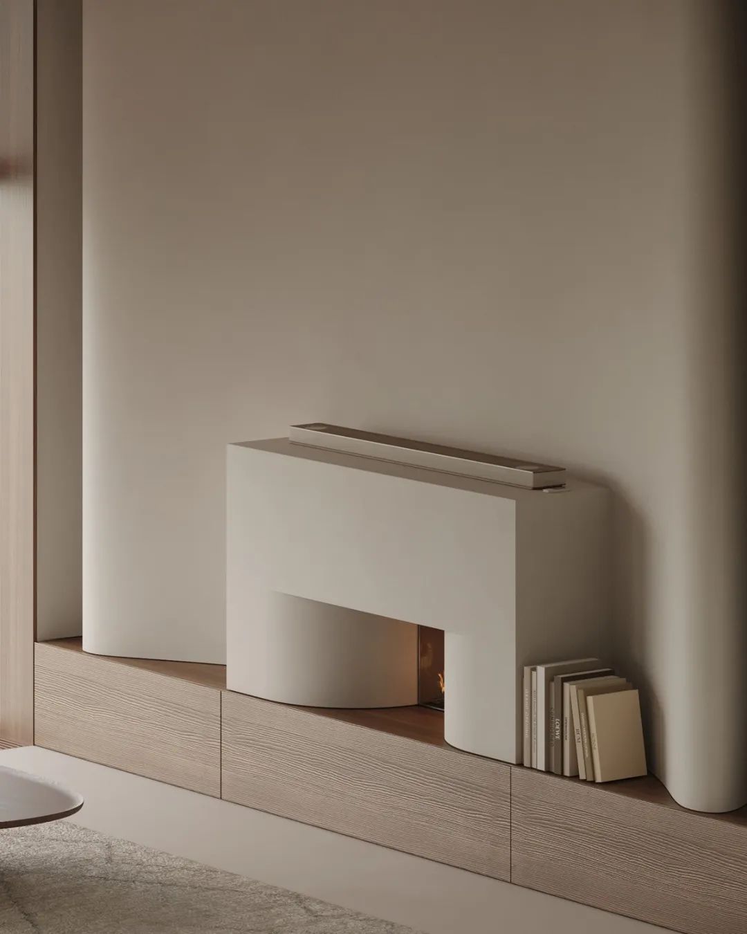 暖色调原木系奶油风极简设计丨HPISD-11