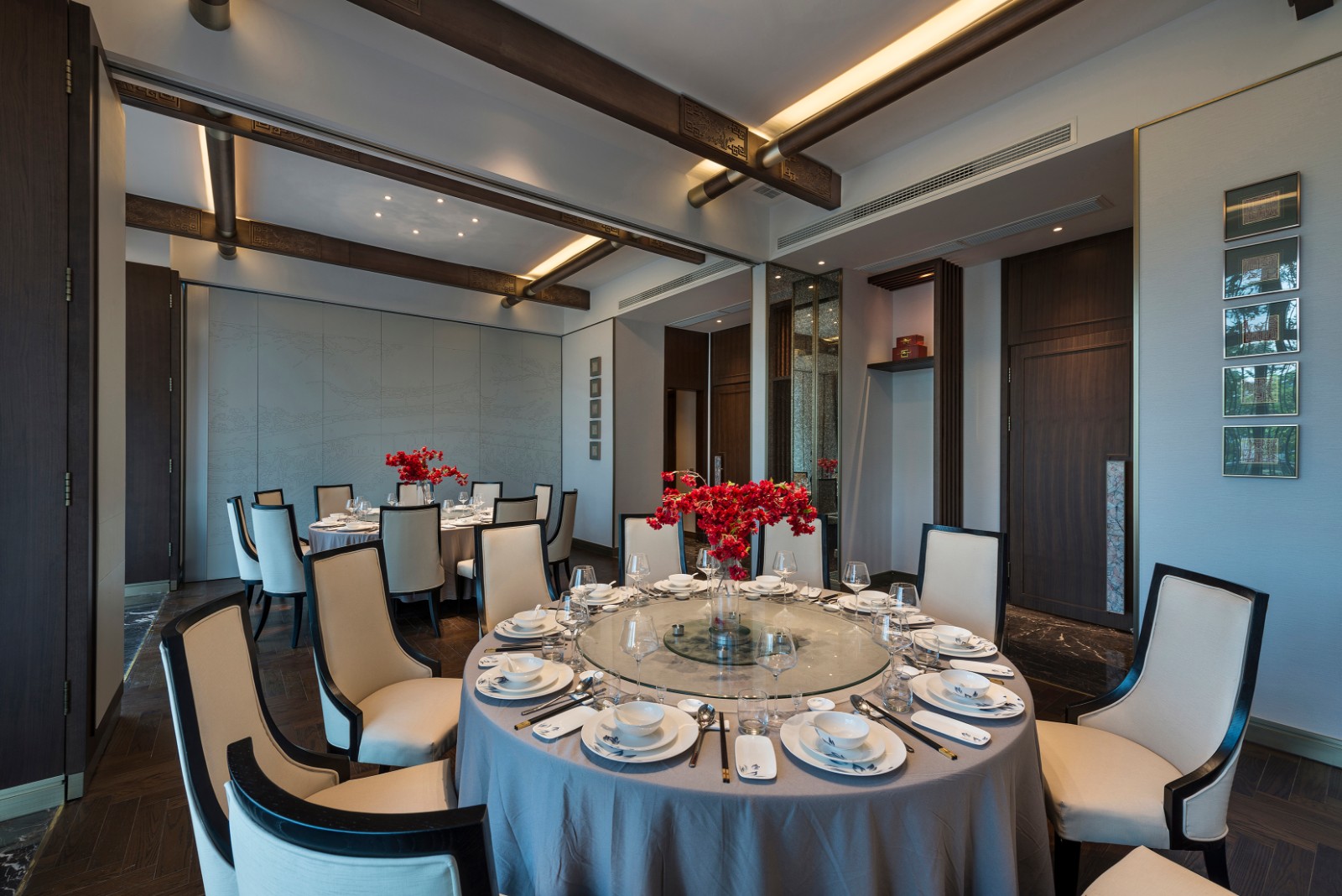 一席瓯江长卷，再现秀山丽水，演绎中式意蕴▪绿谷春天酒店  宣驰设计-20