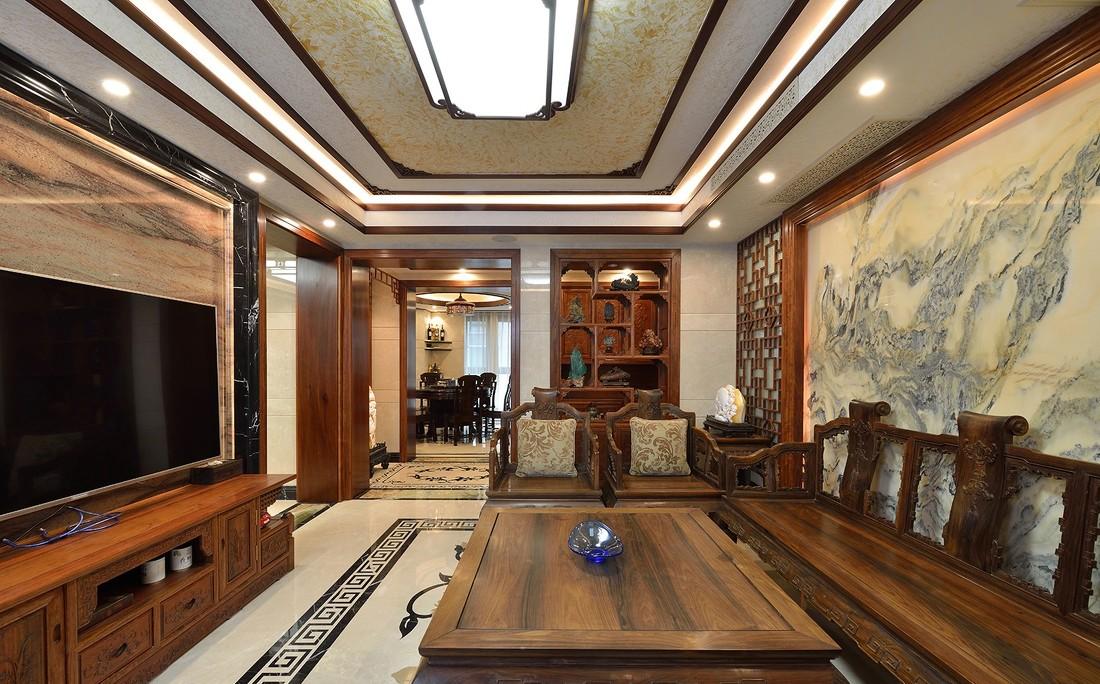 "成都古韵三居室 | 东方美学与现代生活的完美融合"-5