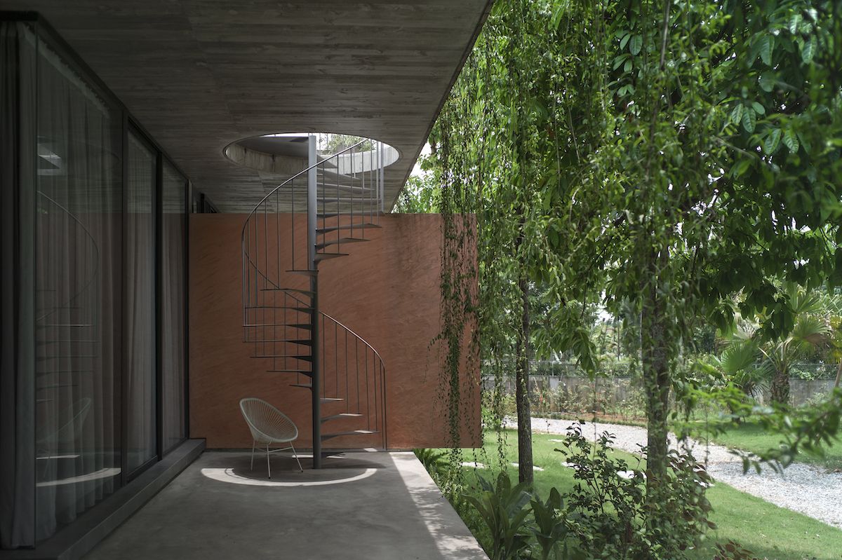 Ba Vì森林中的开放互动生活空间-58