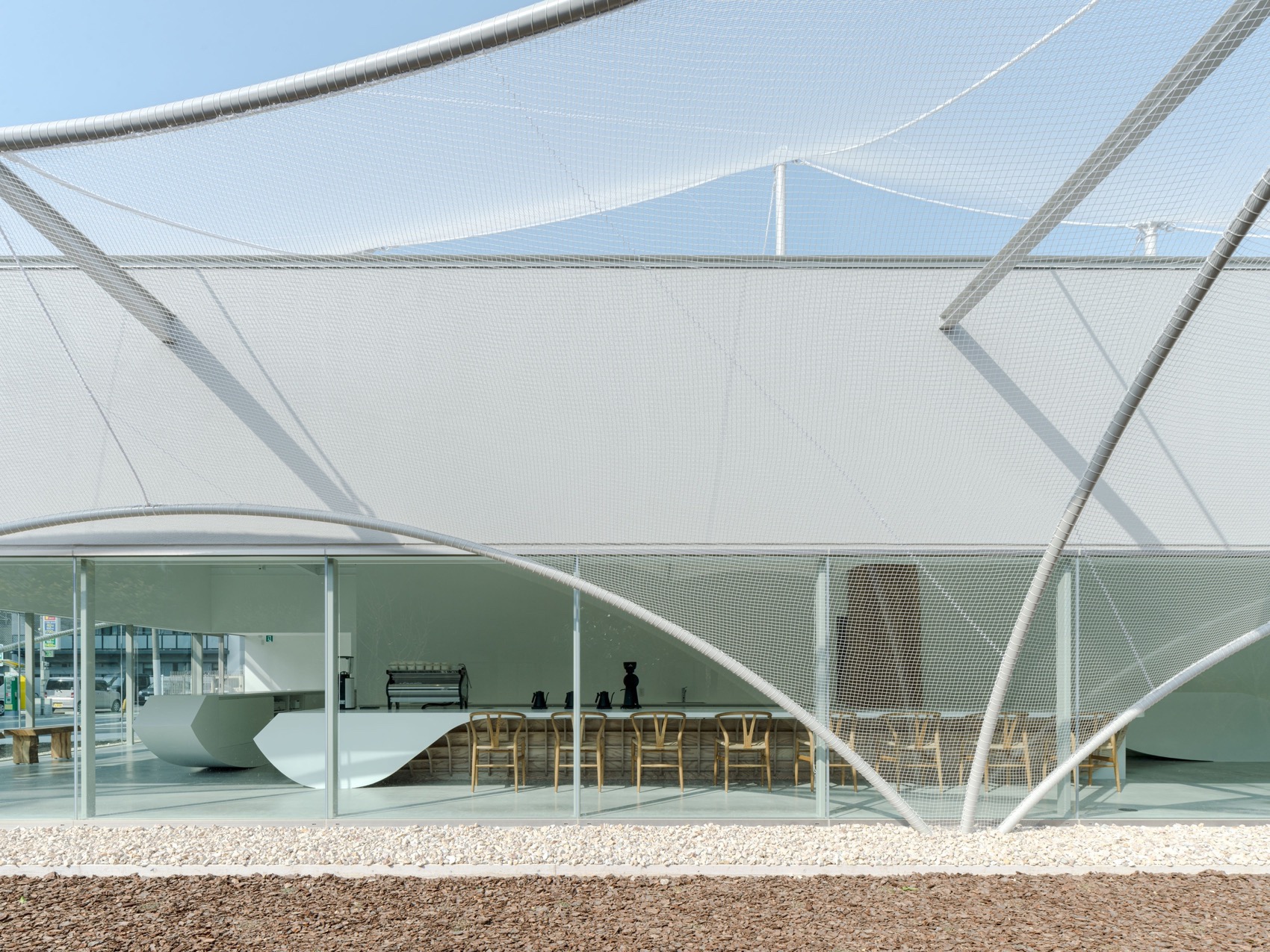 Cs Somme咖啡厅丨日本丨隈研吾建筑都市设计事务所-25