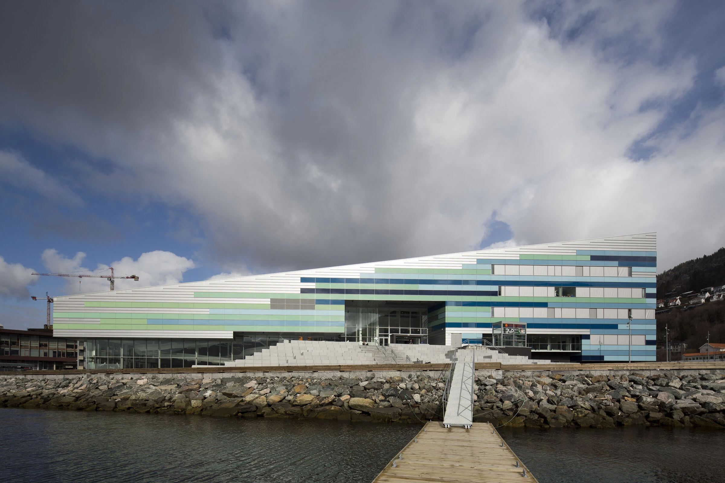 AdO Arena 和 Amalie Skram 中学丨挪威丨KHR 建筑事务所-5