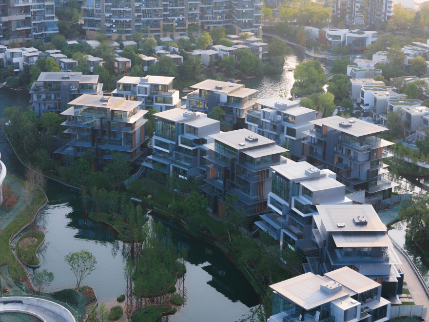 成都麓湖黑石岛垂直五联排别墅丨中国成都丨line+ studio-46