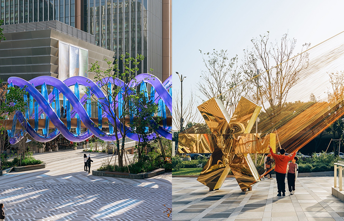 旋膜廊桥和六角金星丨中国上海丨众建筑,众建筑&友谊万岁-4