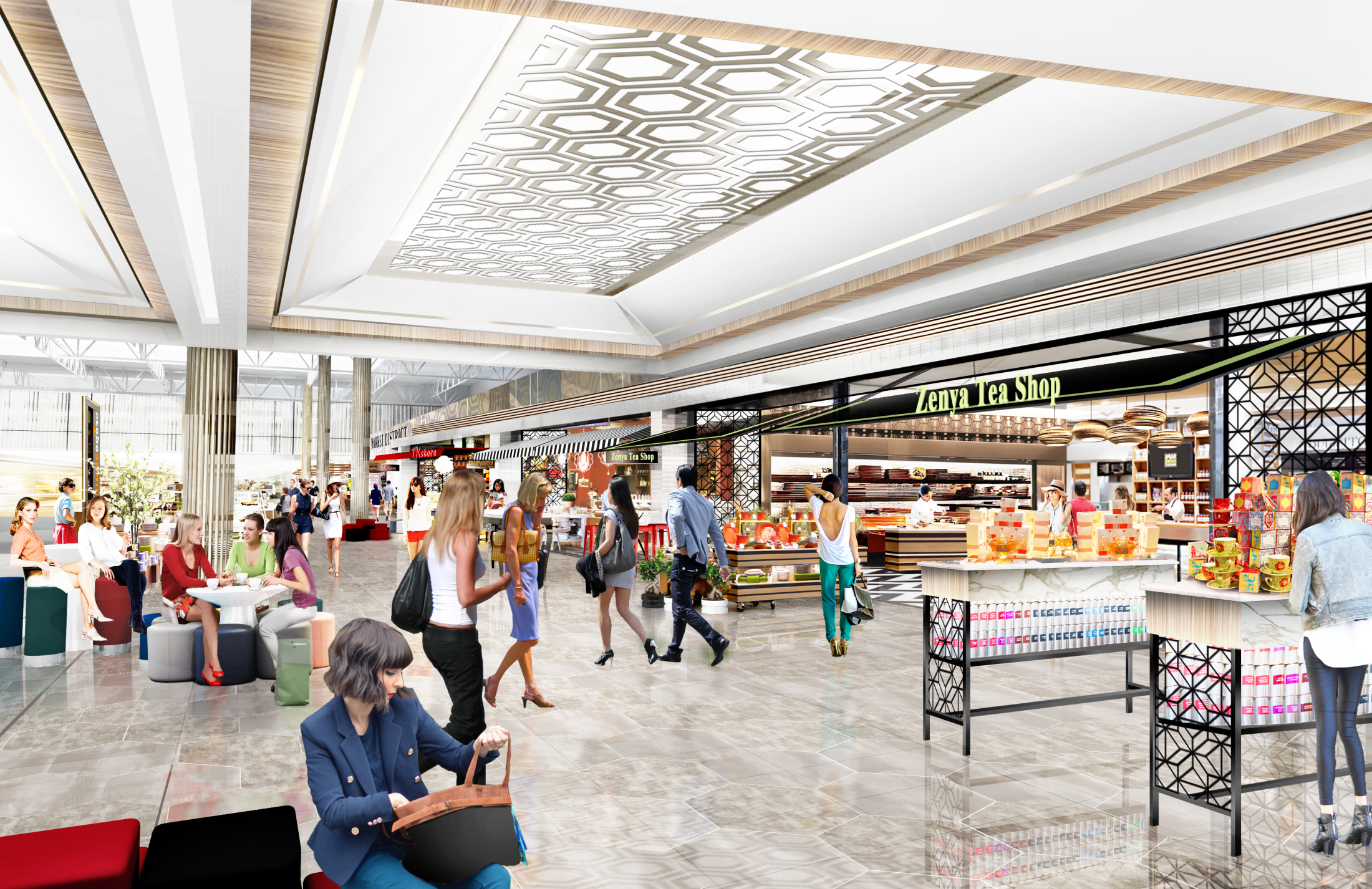 美国商城扩张及 JW 万豪酒店设计-10