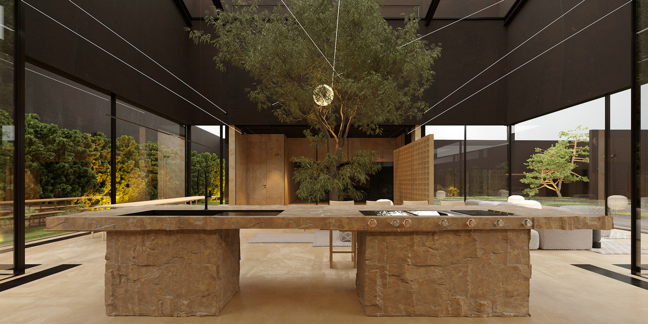 暖色极简空间设计丨Igor Sirotov-11