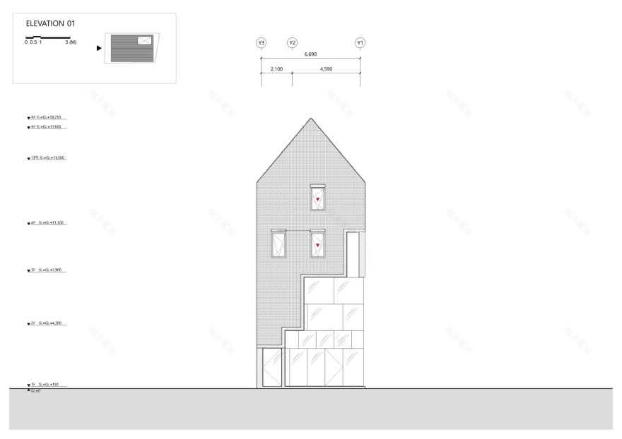 韩国 Dots 2 商业建筑和住宅丨JYA 建筑师事务所-34