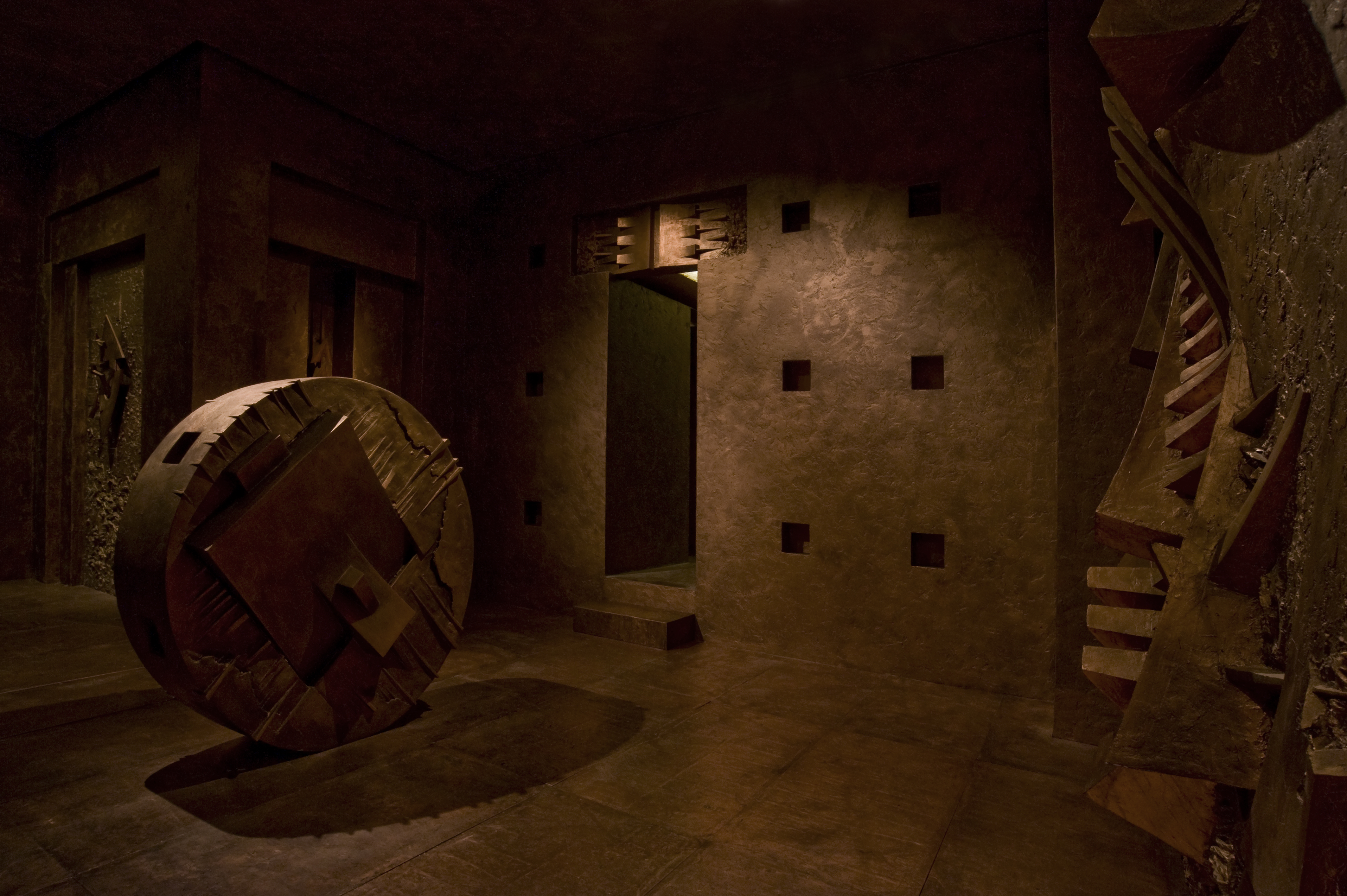 Ingresso nel labirinto 装置艺术设计丨意大利米兰丨Arnaldo Pomodoro-19