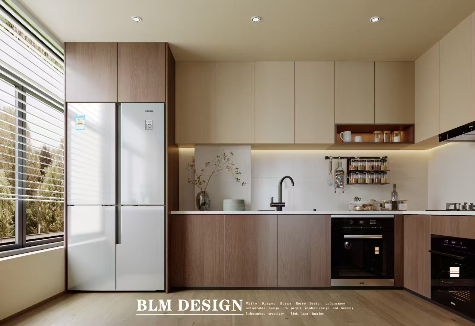 复古  白龙马效果图设计制作-6