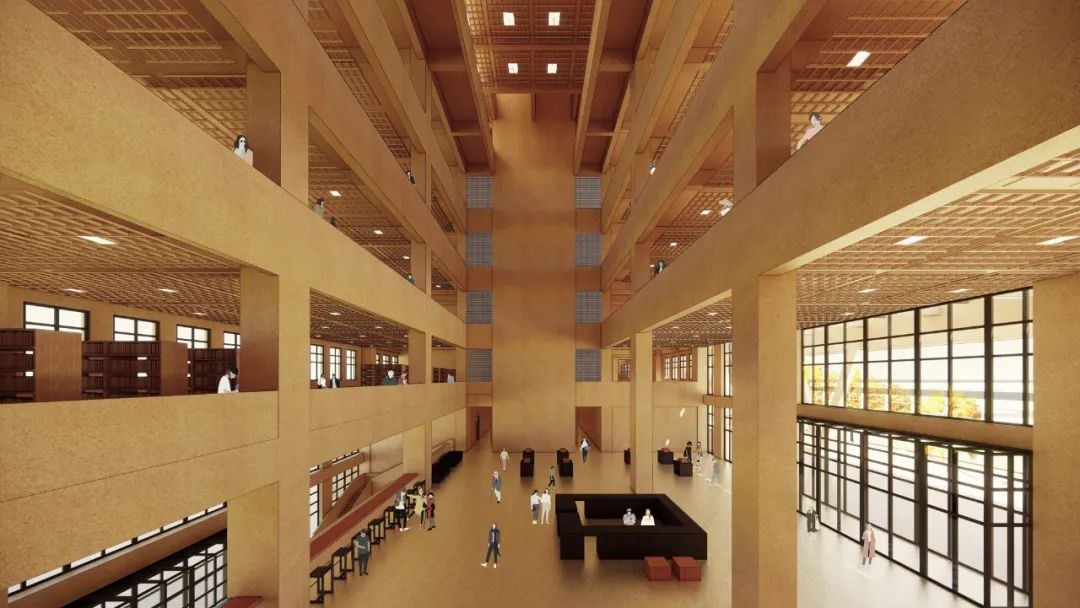 塔里木大学新校区图信中心丨中国阿拉尔丨中国建筑设计研究院-24