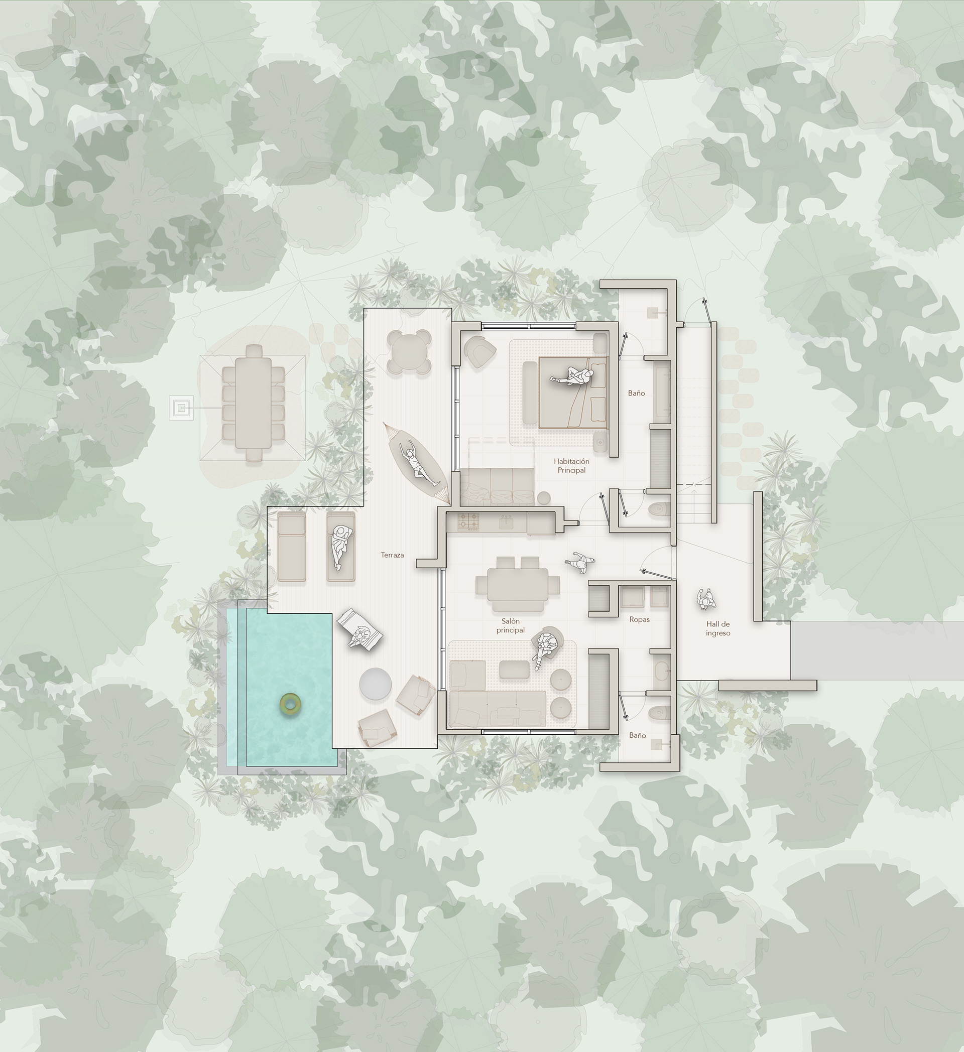 售楼处平面图-8