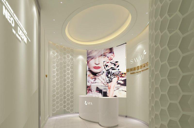 现代简约风美容院，曲线与禅意的完美结合-16