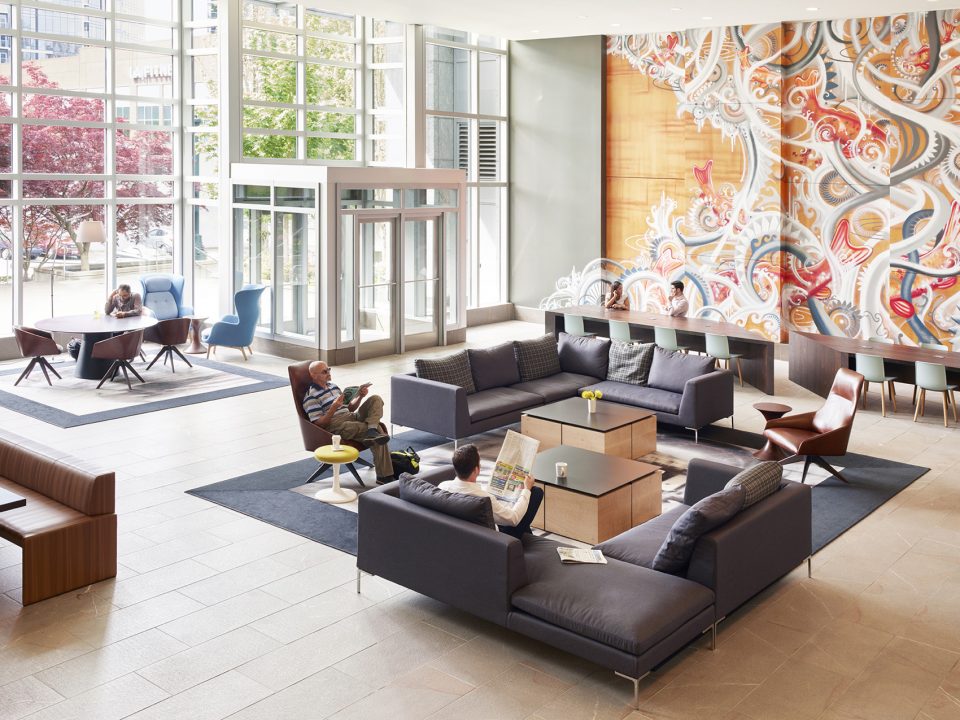 美国 Key Center 大厅改造-10