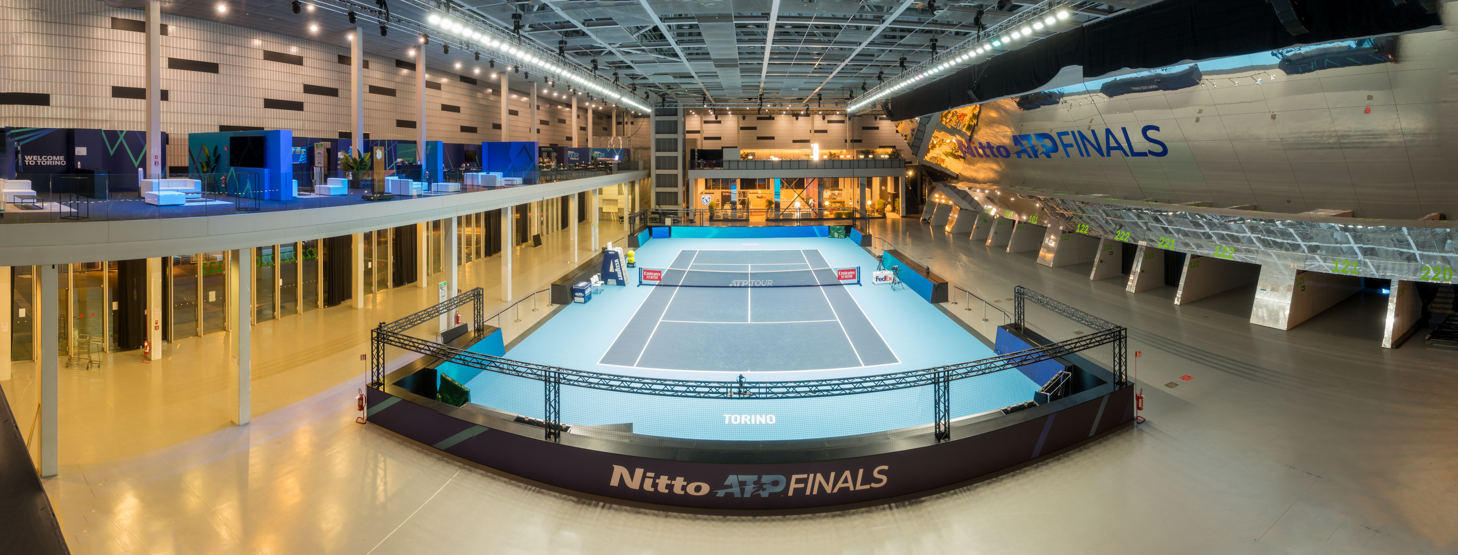 都灵 Nitto ATP Finals 赛事场馆设计丨意大利都灵丨Benedetto Camerana-43