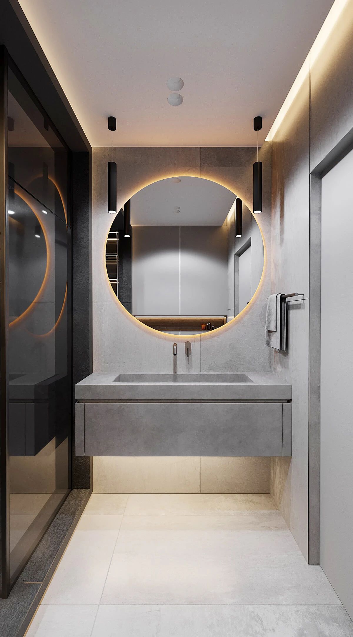 简约舒适的 149m²三层住宅设计丨Dinara Yousupova-26