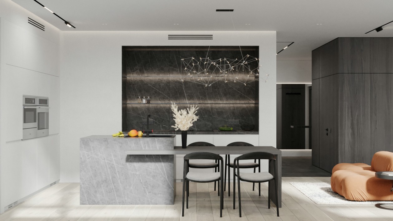 橙色+简洁白 高品质极简，优雅氛围下的理想之城-5