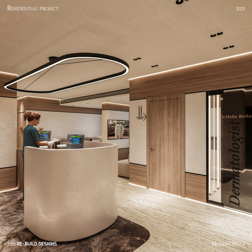 圣雷莫诊所室内设计丨埃及亚历山大丨Re Build Designs-12