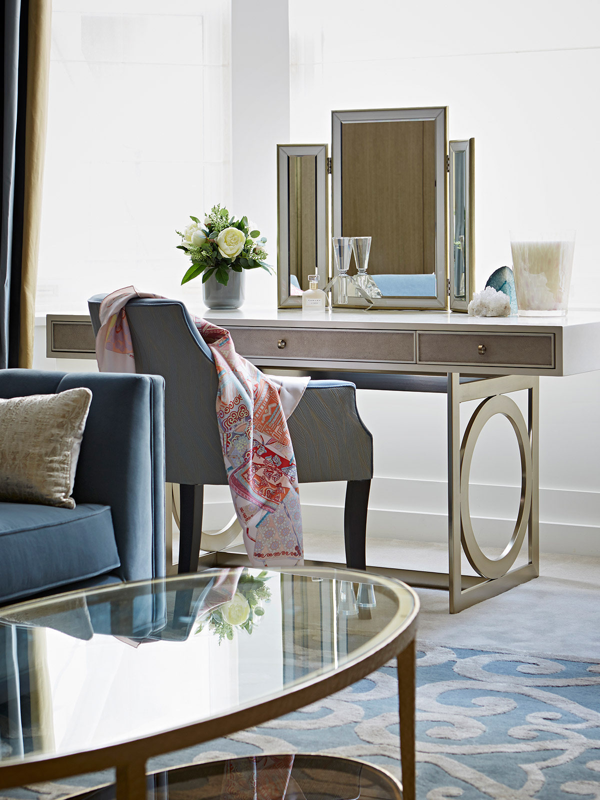 TH现代奢华时尚样板房室内装饰设计图片资料软装设计意向方案素材-6-31