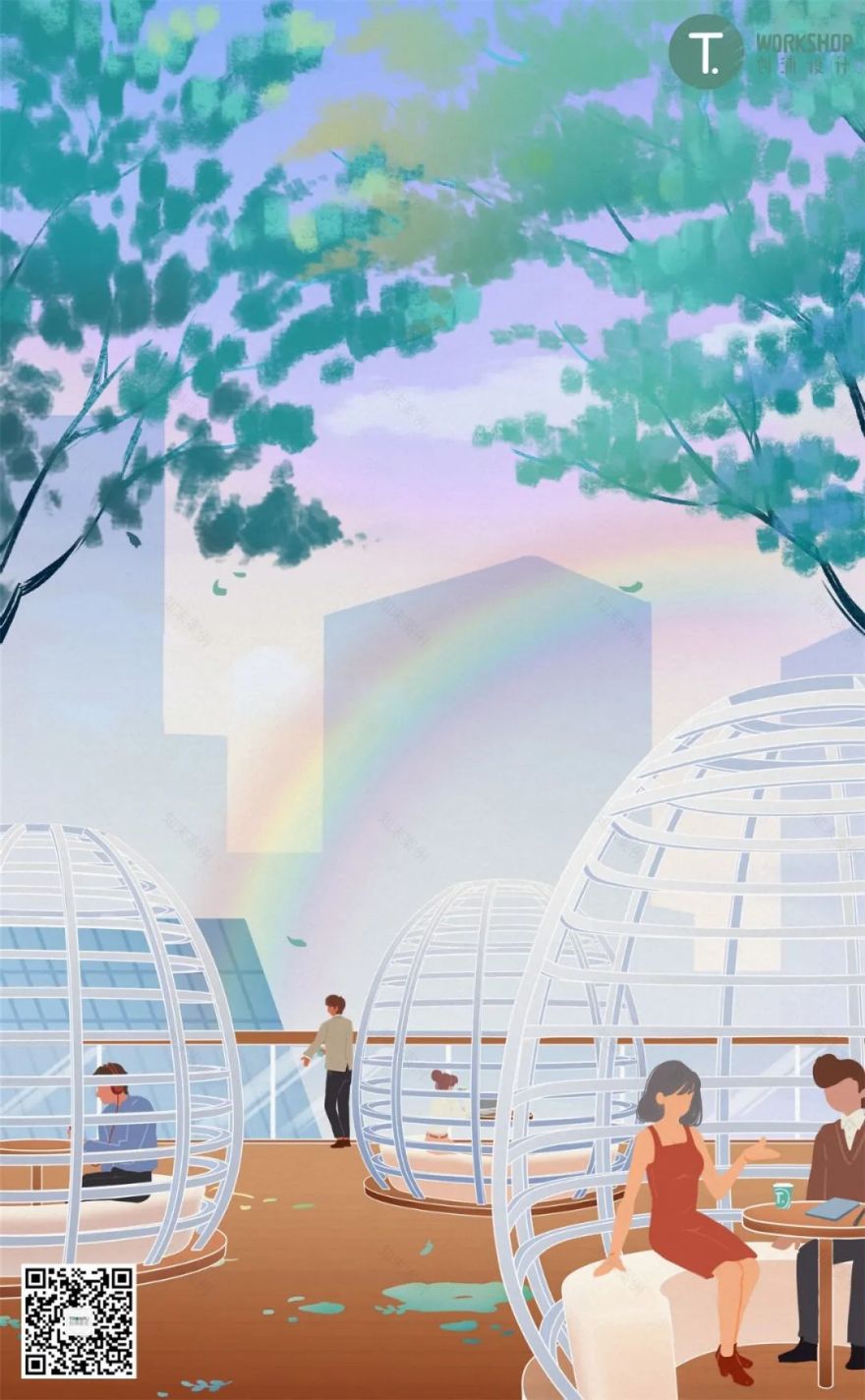 漕河泾印象城 · 地铁上盖商办综合体的活力景观丨中国上海丨创浦景观设计(上海)有限公司-11