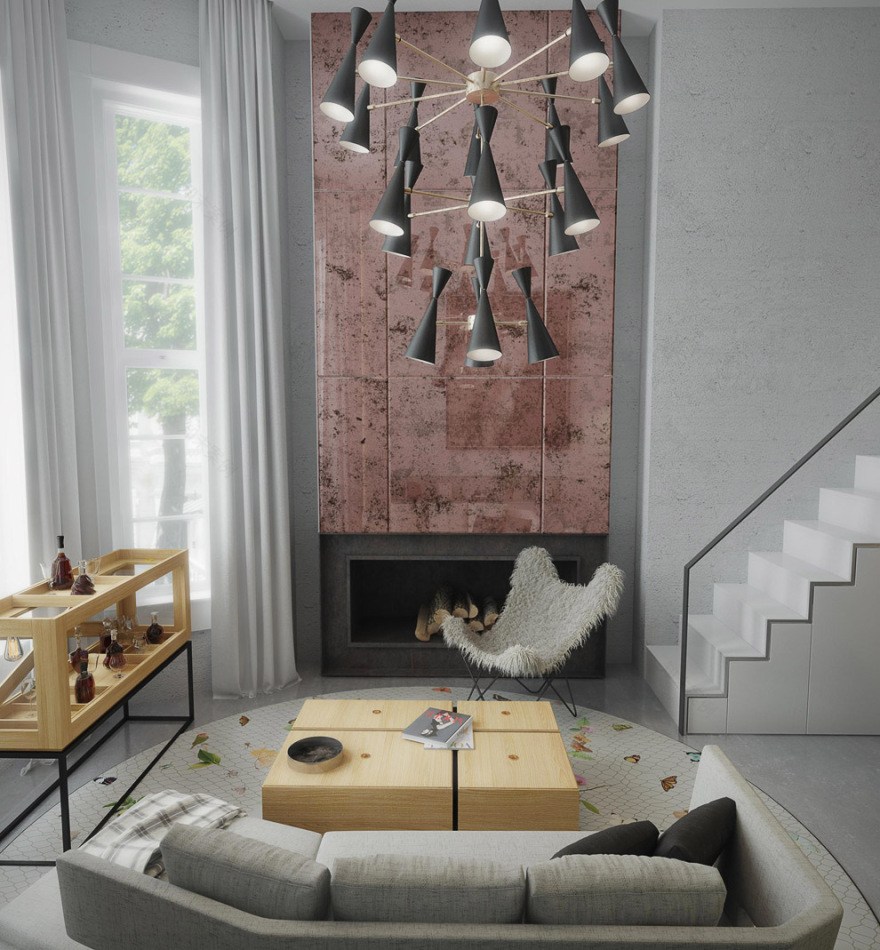 摩登时尚诺丁山年轻情侣公寓丨英国伦敦丨Art Buro工作室-10