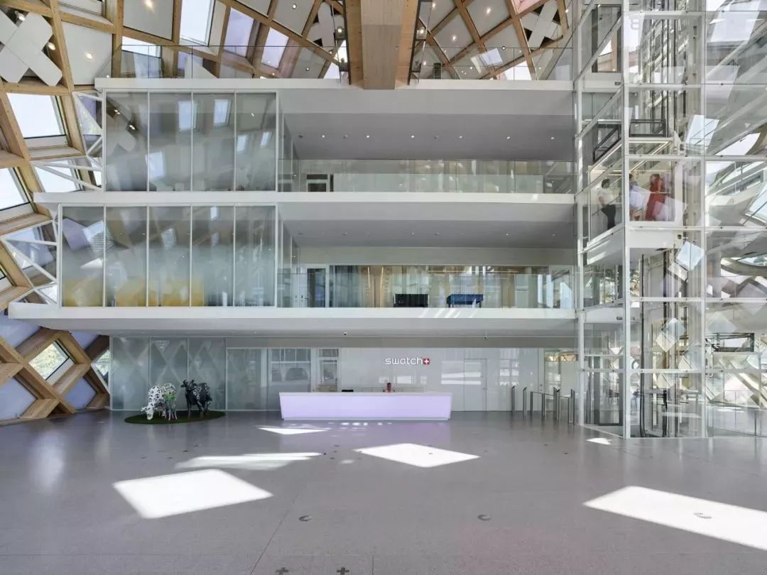 Swatch 总部大楼，木结构与品牌精神的完美融合-10