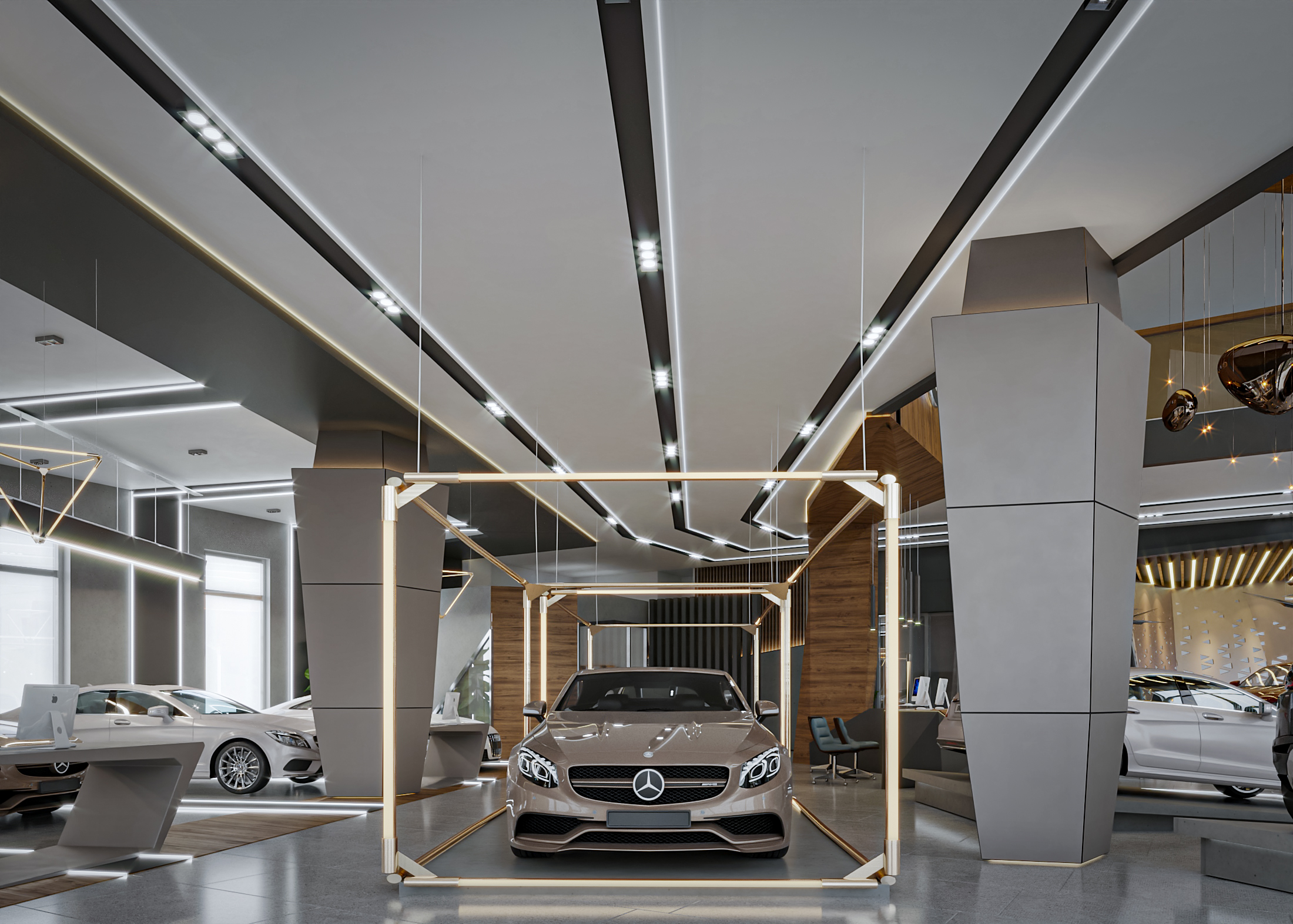 [ CAR SHOWROOM ] DESIGN-4