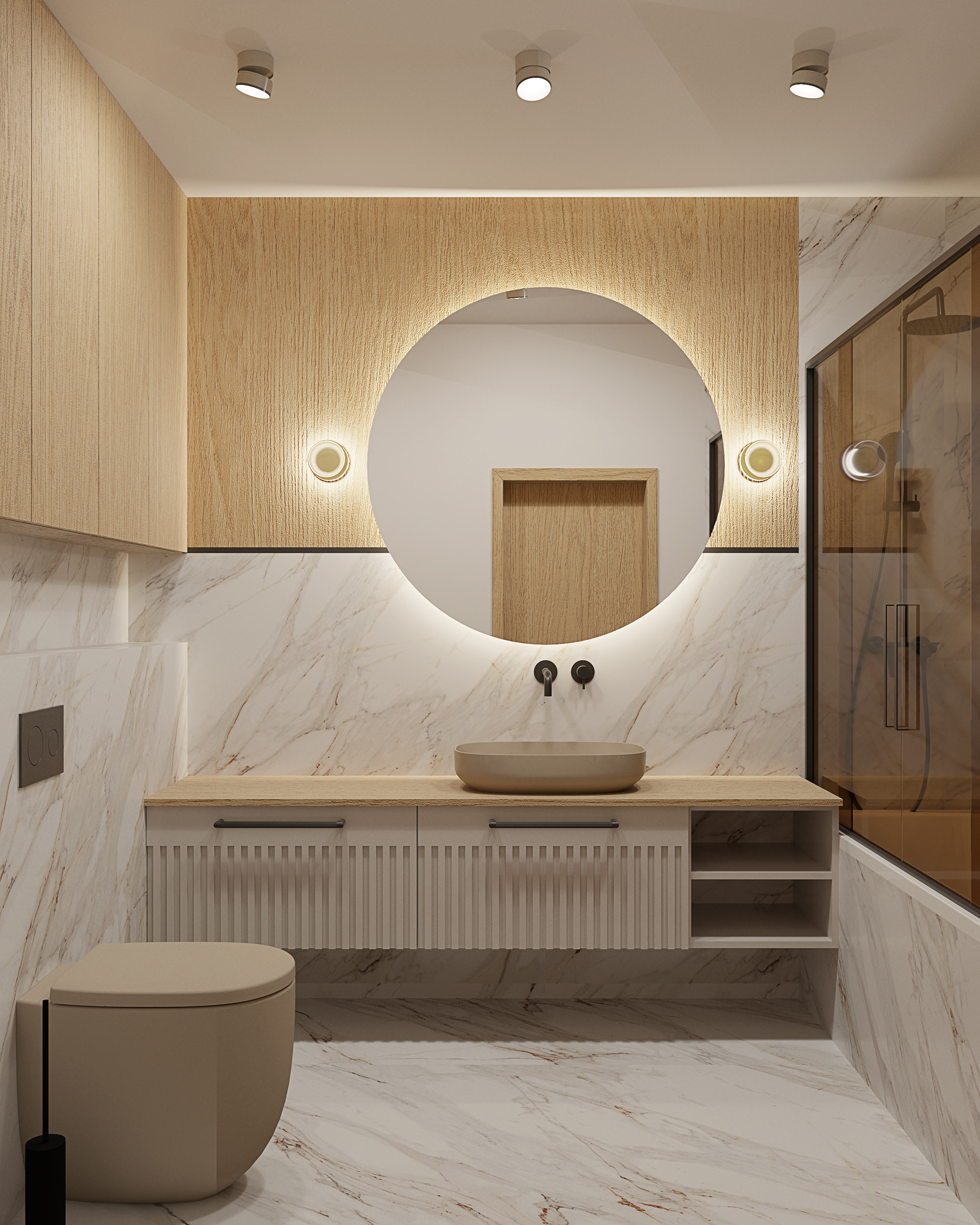 Modern, warm oasis.-11