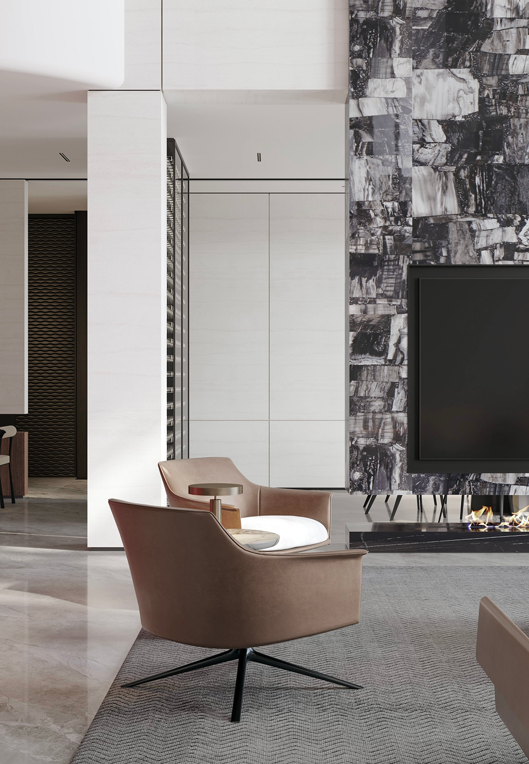 浙江诸暨御江湾 1400㎡别墅丨中国浙江丨YP 空间设计-52