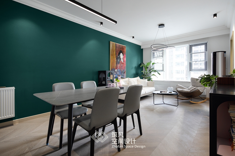 皖投万科天下艺境 106㎡精装房改造，现代简约风格演绎个性生活-44