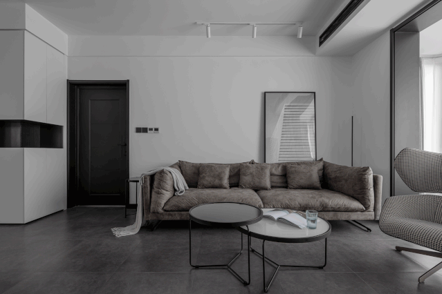 高级黑+留白,去繁就简的秩序空间 | 宏福樘设计-14