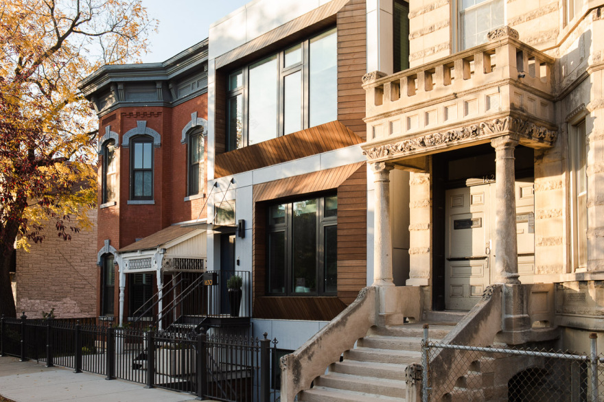 LEED 多代同堂住宅丨美国芝加哥丨Canopy,A + D-8