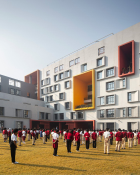 斯瓦尼姆国际学校丨印度加尔各答丨Abin Design Studio