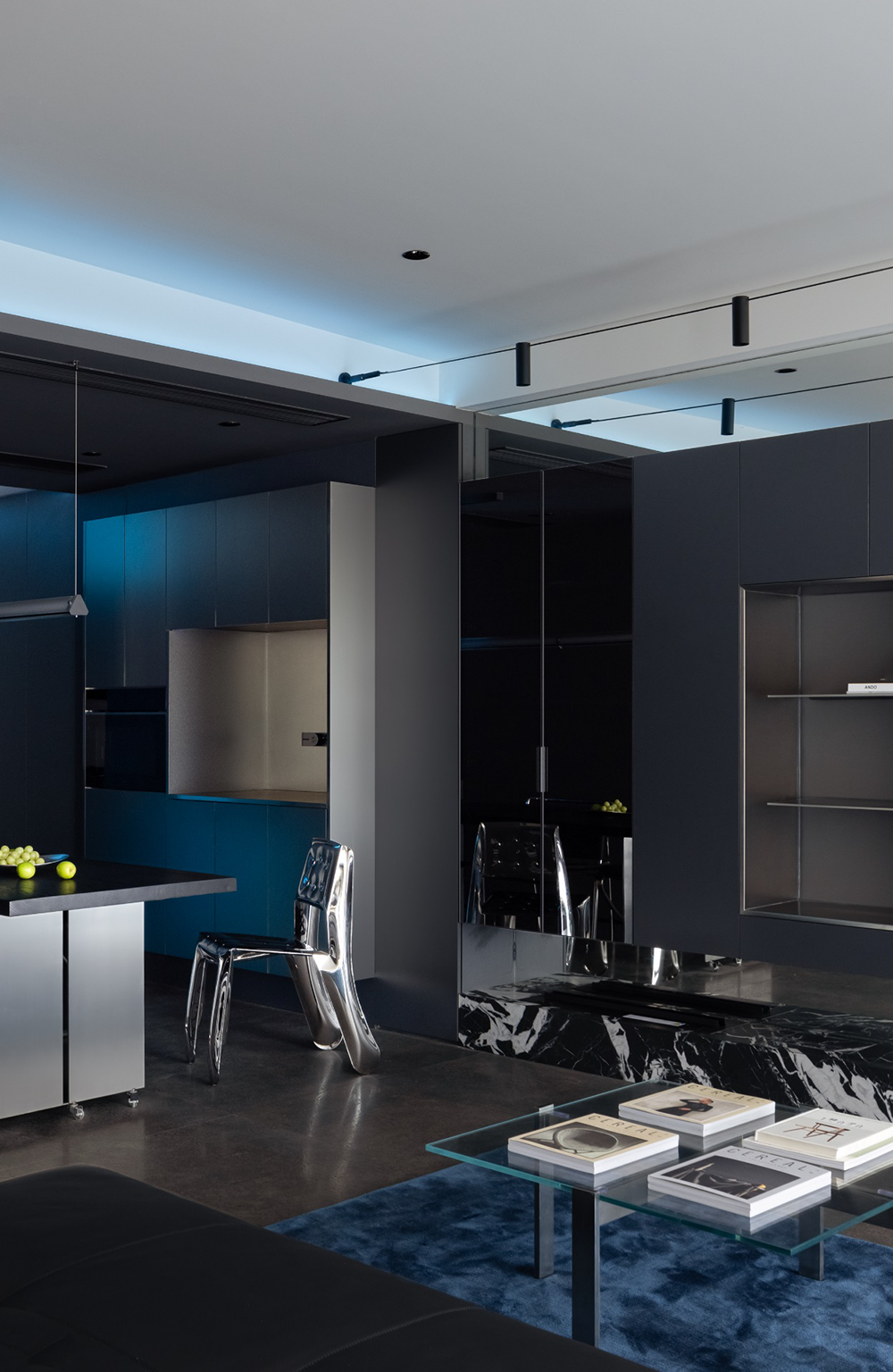 极简暗黑风:隐秘 · 深邃丨中国杭州丨有斯设计-9