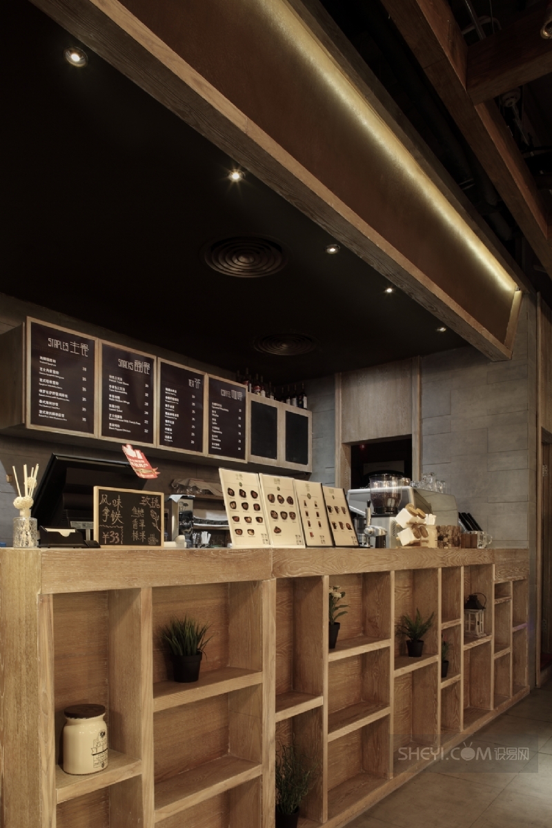 丰盛町树有岚，简约工业风咖啡馆-10