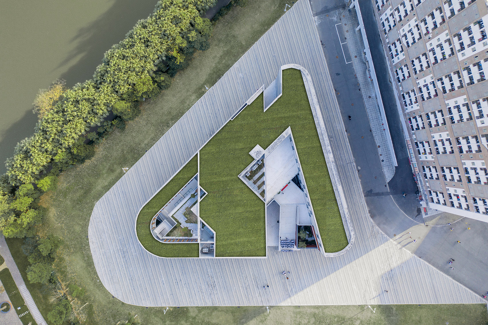 五邑大学学生服务中心丨中国江门丨华南理工大学建筑设计研究院有限公司-11