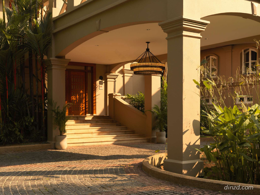 新加坡圣淘沙莱佛士酒店丨Yabu Pushelberg-74