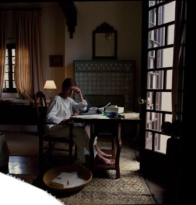 伊夫·圣罗兰在马拉喀什的别墅（Dar Es Saada）丨摩洛哥马拉喀什丨比尔·威利斯（Bill Willis）-27