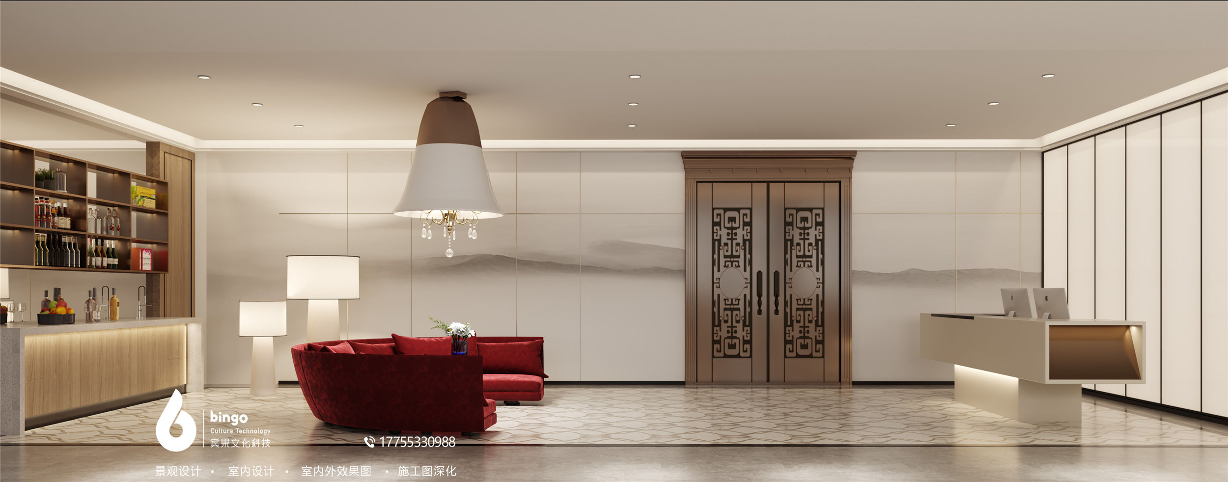 宾果设计 | 现代简约办公空间打造舒适办公环境-20