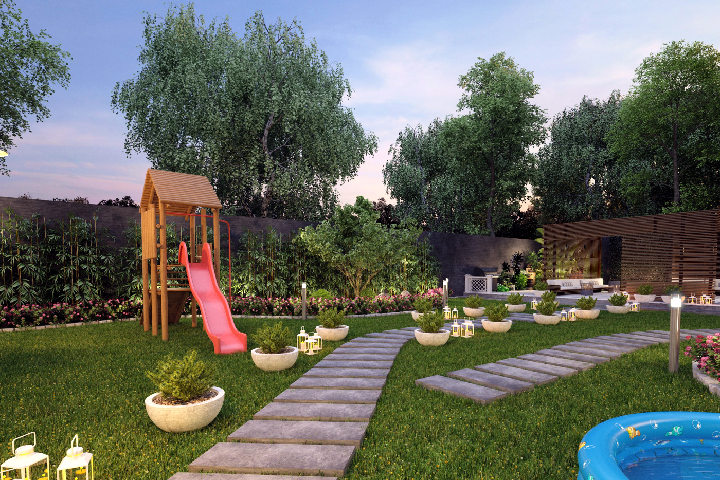 Villa Exterior in Dubai-9