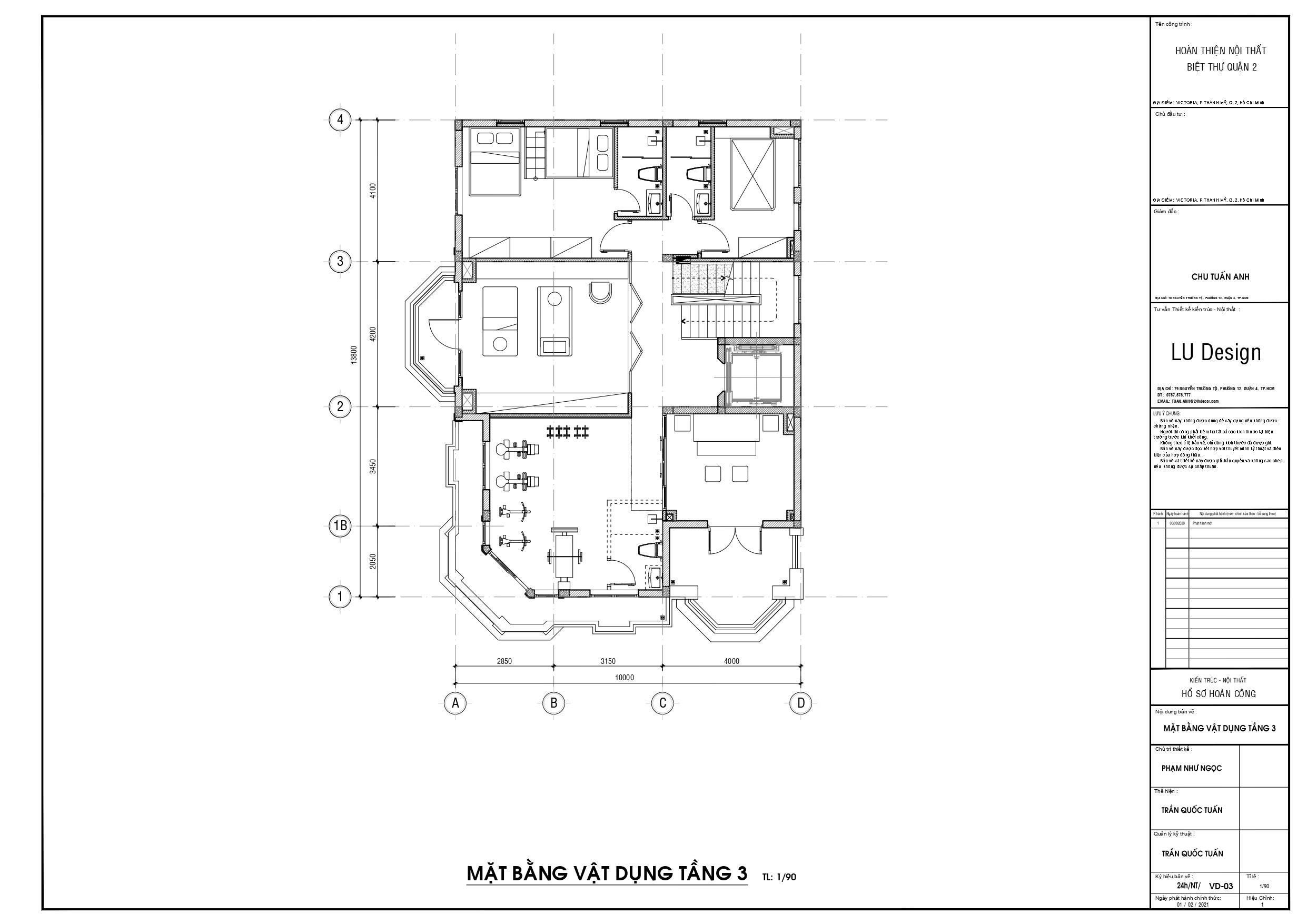 亚洲风格三层别墅设计，打造家庭温馨空间-2