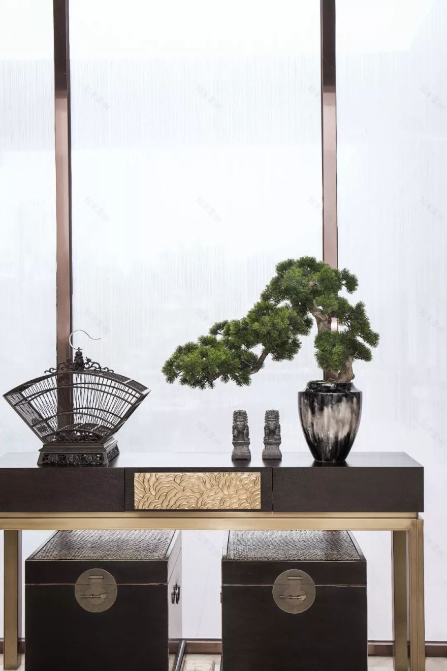 白金海岸21号院别墅样板房软装-12