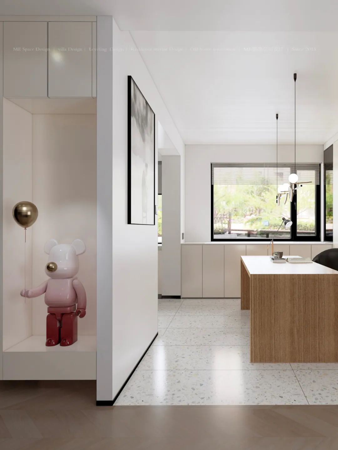 济南旧房纯白改造丨中国济南丨ME 空间设计-16