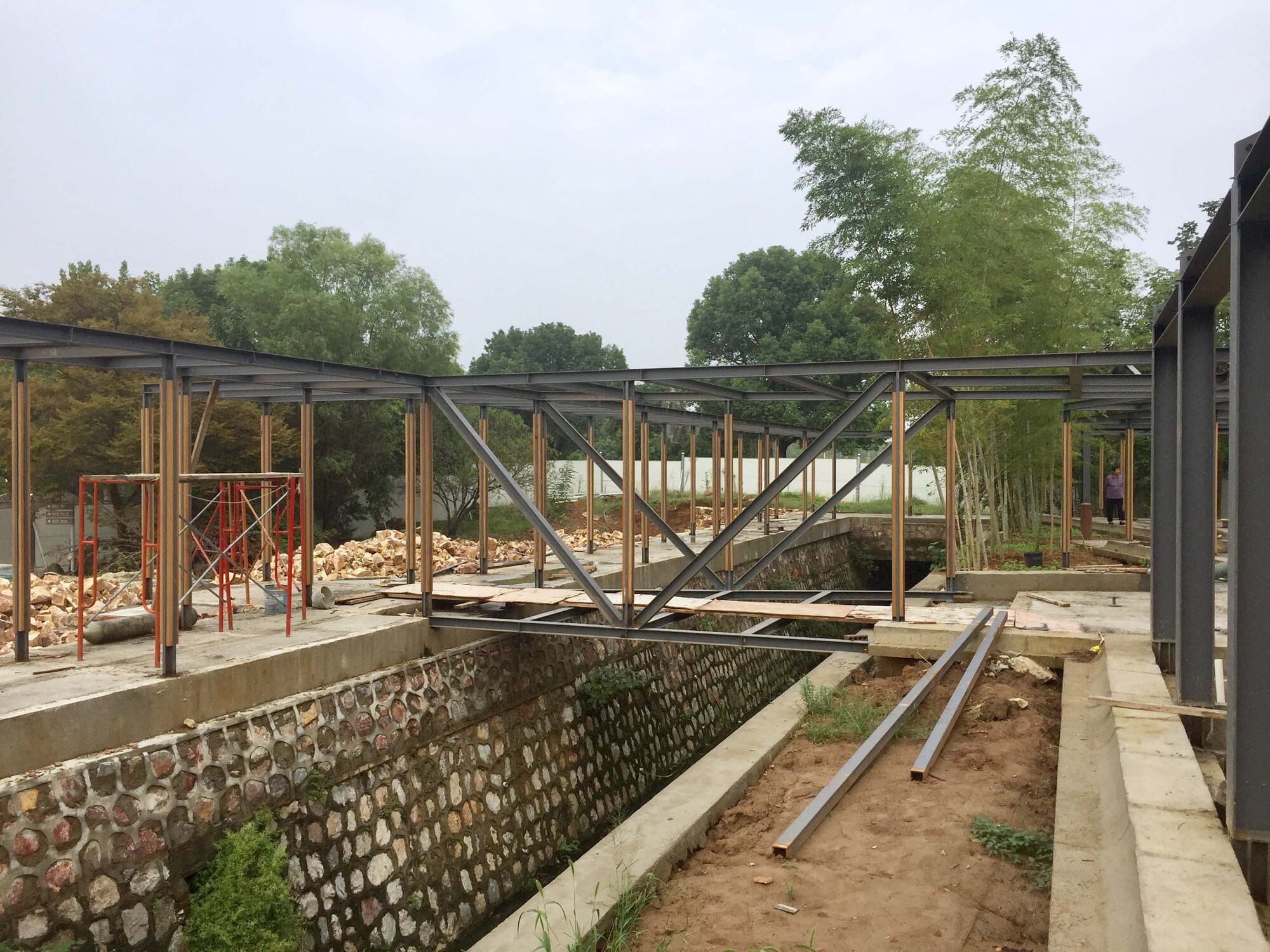 南京汤山猿人洞游客服务站丨中国南京丨AESEU 建筑技术与艺术工作室-31