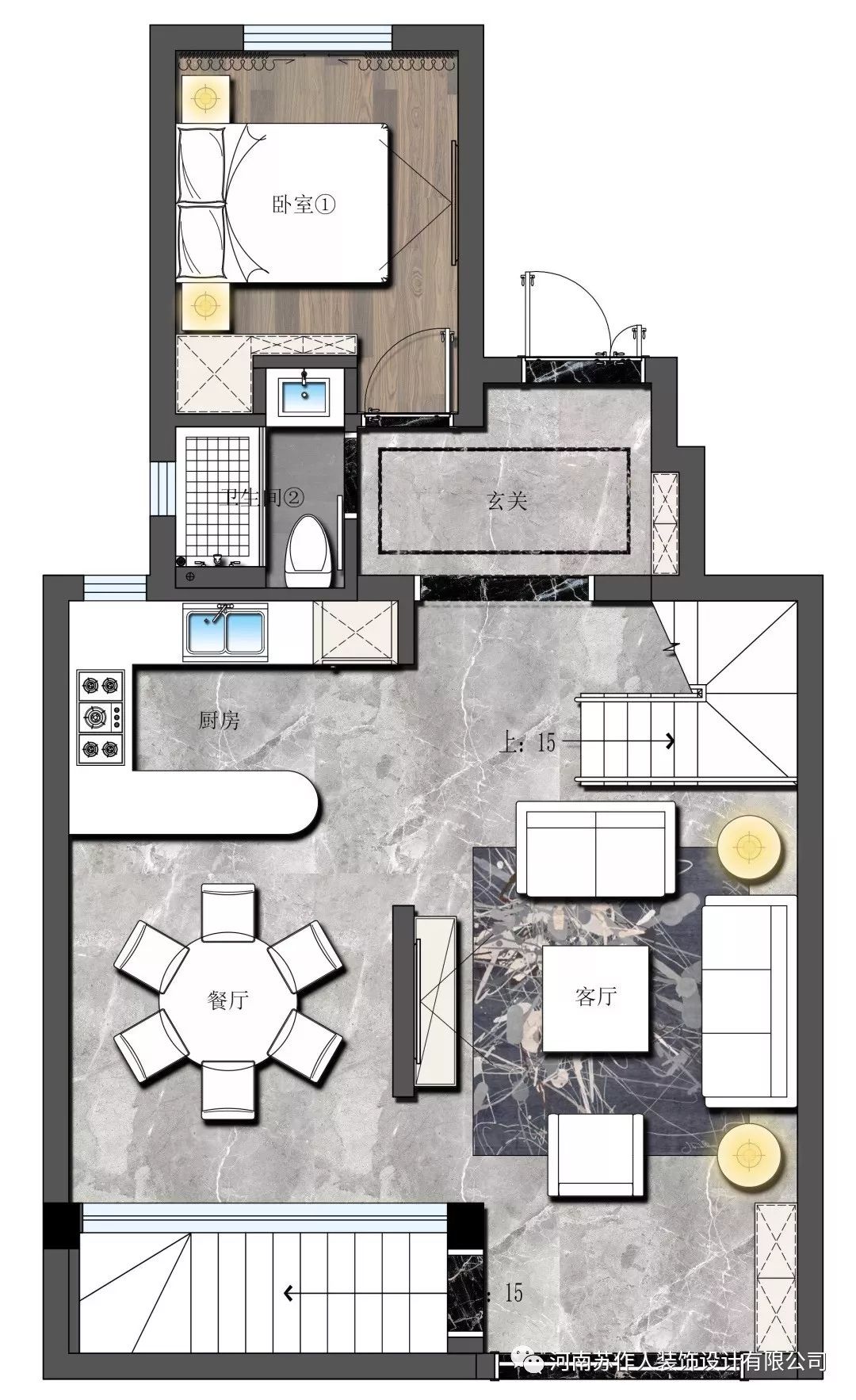 优步水岸 | 200㎡ | 现代轻奢风格，静谧优雅-32