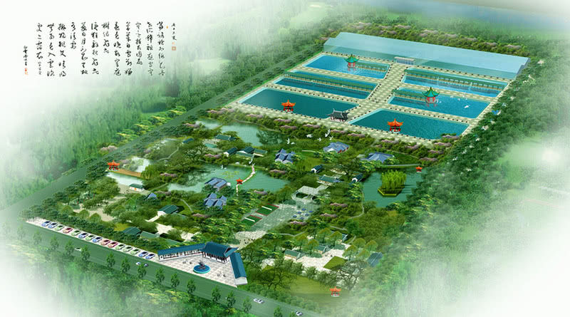 农业生态园景观设计案例效果图-7